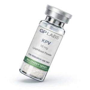 Vial KPV 10 mg, tripéptido de recuperación, GP Labs