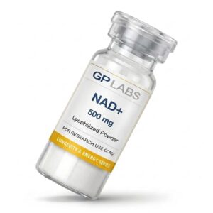 Vial NAD+ 500 mg, coenzima de longevidad y energía, GP Labs