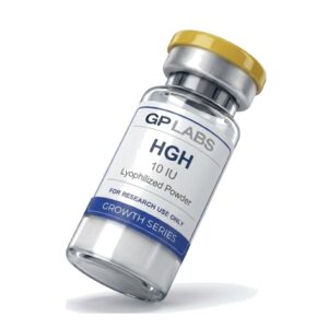 HGH somatropina 10 IU GP Labs – vial +99% pureza